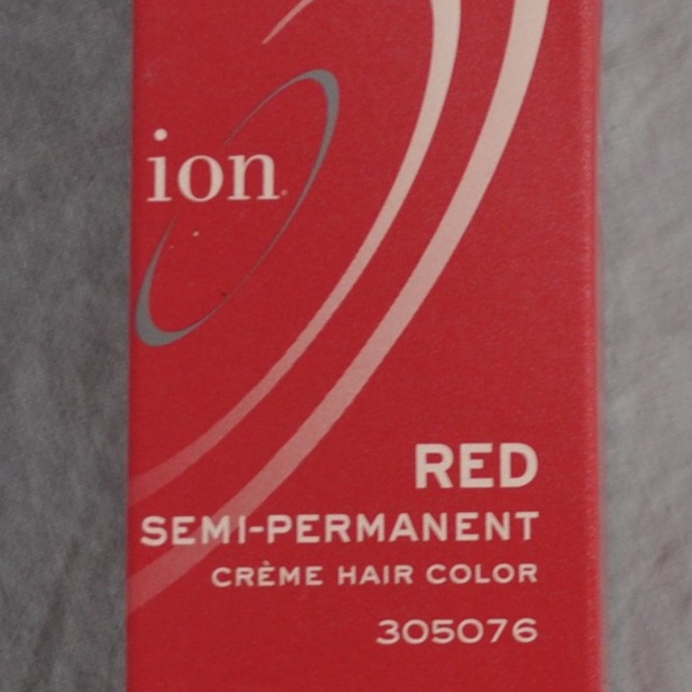 Buy2Get1 - ION BRILLIANCE BRIGHTS RED COLOR Semi-Permanent Creme Hair 2.05oz